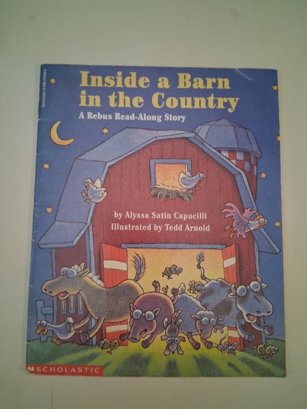 Inside a Barn In the Country Children's Picture Book